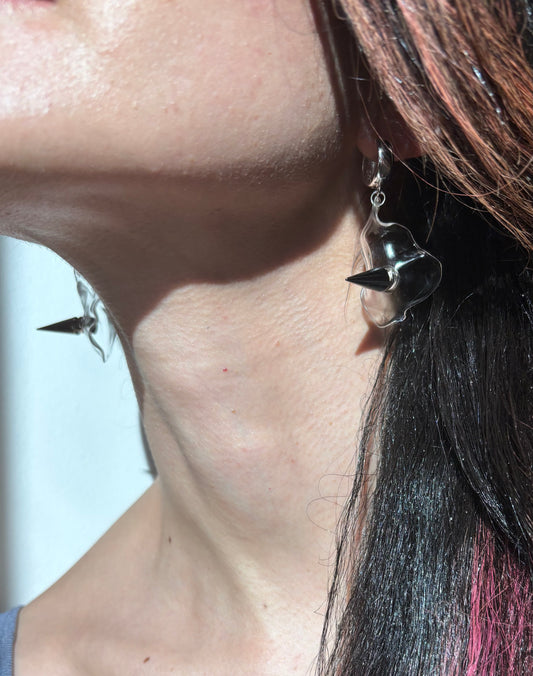 Fluid Spike Earrings