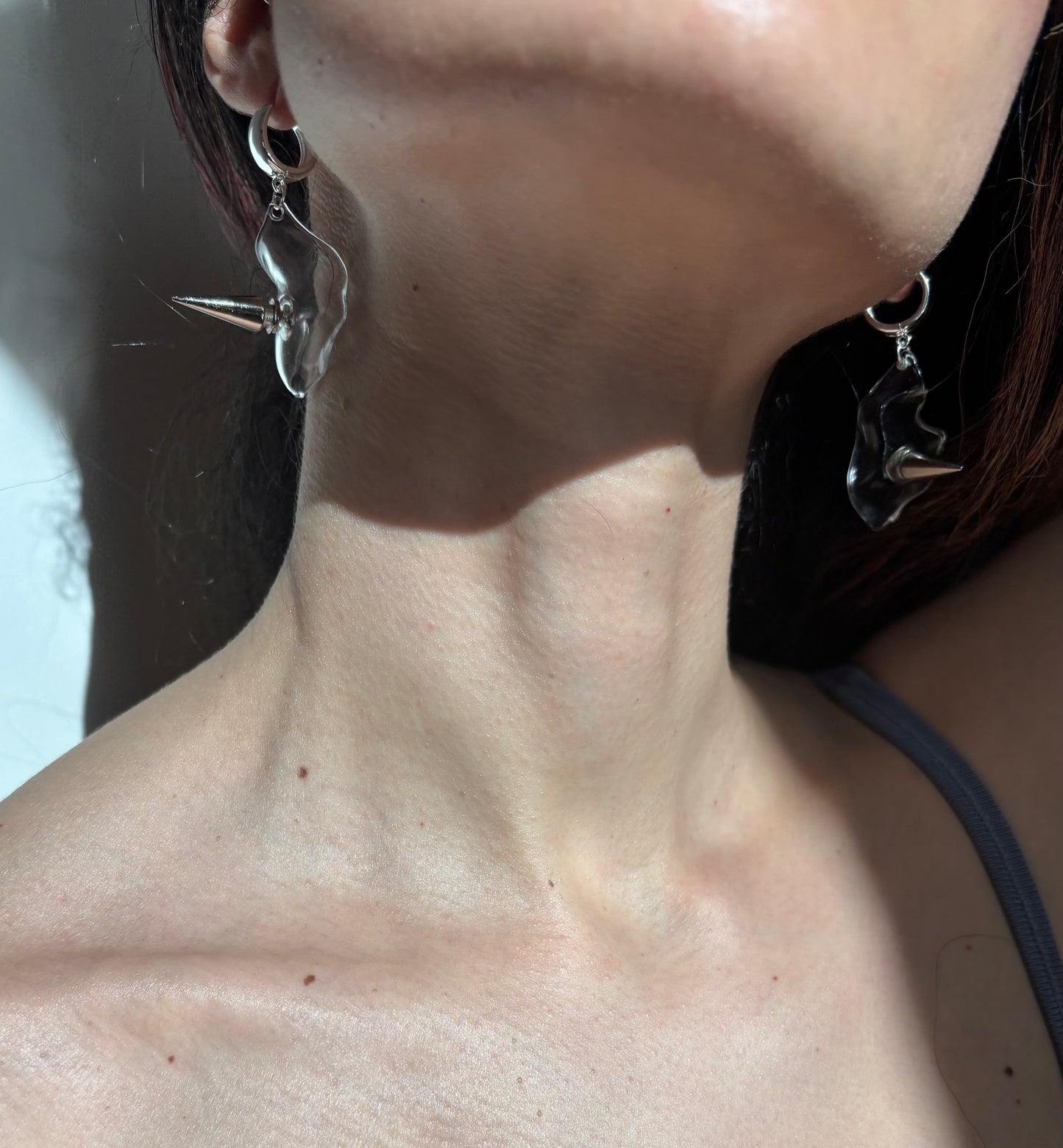 Fluid Poker Earrings